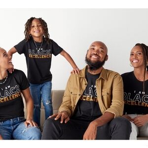 NWT JCPenney's Hope & Wonder Black Excellence T-Shirt